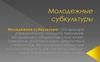 Молодежные субкультуры