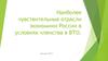 Наиболее чувствительные отрасли экономики России в условиях членства в ВТО