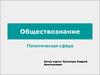 Обществознание. Политическая сфера