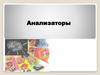 Анализаторы. Функции анализаторов