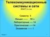 Телекоммуникационные системы и сети
