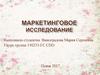 Маркетинговое исследование