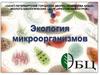 Типы популяционных взаимодействий. Взаимодействие микроорганизмов