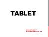 Different between laptop and tablet