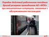 Порядок действий работников поездных бригад резервов проводников АО «ФПК» при внештатных ситуациях