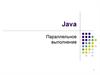Java. Параллельное выполнение