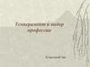 Темперамент и выбор профессии. (8 класс)