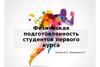 Физическая подготовленность студентов
