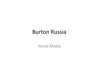 Burton Russia. Social Media