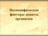 Неспецифические факторы защиты организма