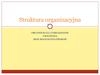 Struktury organizacyjne