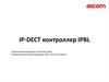 Программа IP-DECT контроллер IPBL