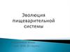 Эволюция пищеварительной системы