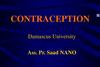 Contraception