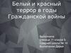 Белый и красный террор в годы Гражданской войны (11 класс)