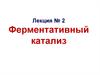 Ферментативный катализ