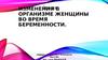 Изменения в организме женщины во время беременности