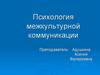 Психология межкультурной коммуникации