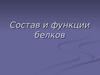 Состав и функции белков