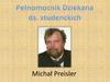 Michał Preisler. Nadzorowanie i koordynacja pracy Studenckich Kół Naukowych