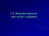 Мировоззрение, его виды и формы