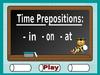 Prepositions of time