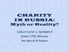 Charity in russia: myth or reality?