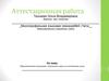 Аттестационная работа. Образовательная программа элективного курса по английскому языку