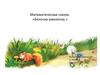 Математическая сказка «Белочка-умелочка»