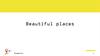 Мобильное приложение Beautiful places. Бизнес-модель