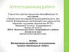 Аттестационная работа. Методическая разработка по выполнению проекта «Кулинарный глобус»