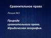 Сравнительное право. (Лекция 1)