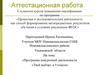 Аттестационная работа. Программа внеурочной деятельности «Твой выбор». (9 класс)