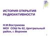 История открытия радиоактивности