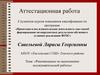 Аттестационная работа. Рекомендации по выполнению исследовательской работы