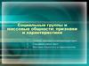Социальные группы и массовые общности. Признаки и характеристики