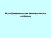 Исследовательская деятельность педагога
