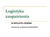 Logistyka zaopatrzenia w łańcuchu dostaw