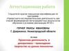 Аттестационная работа. Проектная деятельность в декоративно-прикладном творчестве на уроках технологии