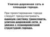 Улично-дорожная сеть и площади города