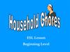 Household chores