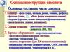 Основы конструкции самолета