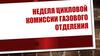 Неделя цикловой комиссии газового отделения. Расписание конкурсов