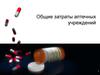 Затраты аптечных учреждений