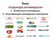 Структура антивирусов. Особенности антивирусов. Классификация антивирусных комплексов