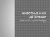Животные и их детеныши