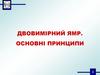 Двовимірний ямр. Основні принципи