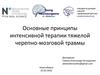 Основные принципы интенсивной терапии тяжелой черепно-мозговой травмы