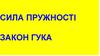 Сила пружності. Закон Гука