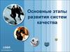 Основные этапы развития систем качества